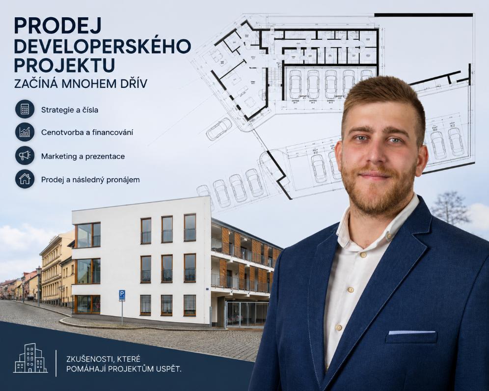 Prodej developerského projektu nezačíná inzercí. Proč jsem se začal vzdělávat i v developmentu