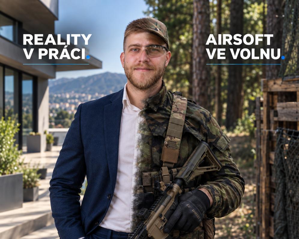 Co dělám, když zrovna neřeším reality? Hraju airsoft