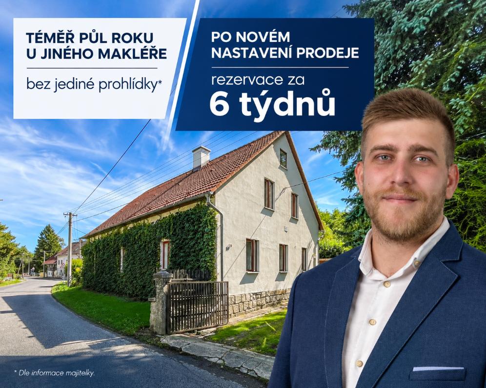 Půl roku bez prohlídky. Pak šest týdnů do rezervace. Prodej domu v Liticích