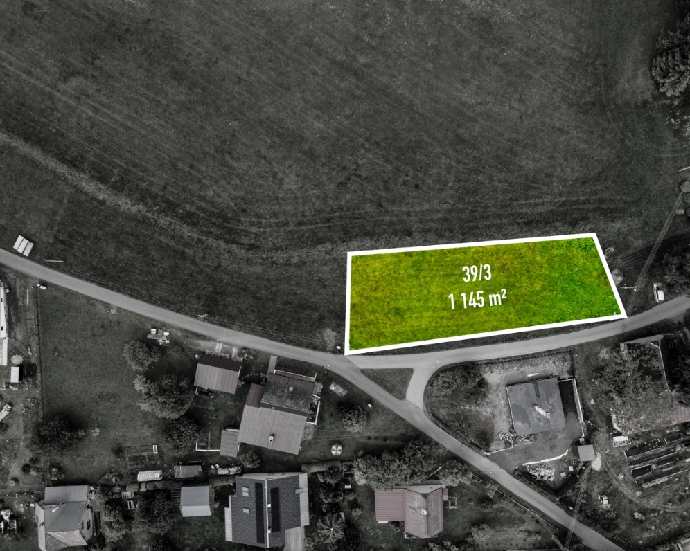 Stavební pozemek 1145 m2, Zásada